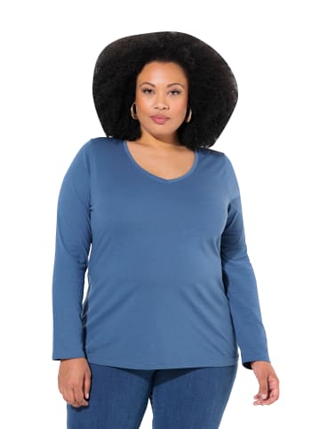 Ulla Popken Shirt in tintenblau