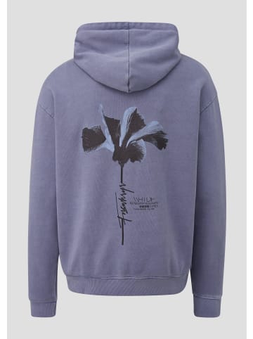 QS Sweatshirt langarm in Lila