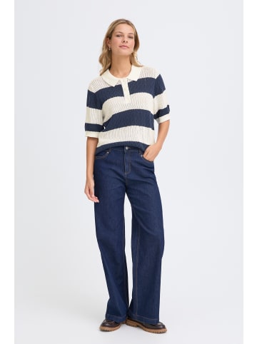 Fransa Halblange Ärmel FRVALLY Regular fit in NAVY BLAZER STRIPE