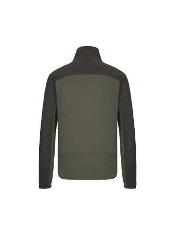 Killtec Powerstretchjacke mit verschliebaren Taschen und Stehkragen in oliv