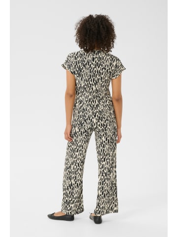 Kaffe Ärmellose Bluse BPanika Casual fit in Turtledove/Black Paint Print