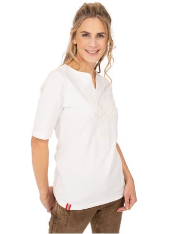 Almgwand T-Shirt MADONALM in weiß