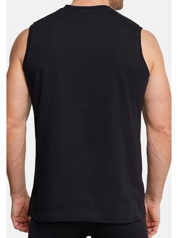 Schiesser Unterhemd / Tanktop Essentials in Schwarz
