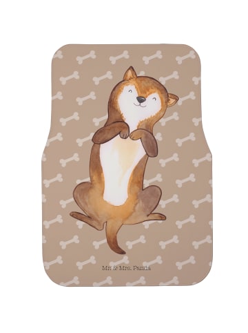 Mr. & Mrs. Panda Fußmatte Auto Hund Streicheln ohne Spruch in Hundeglück