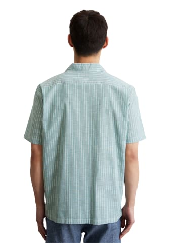 Marc O'Polo Kurzarm-Hemd regular in multi/ eucalyptus