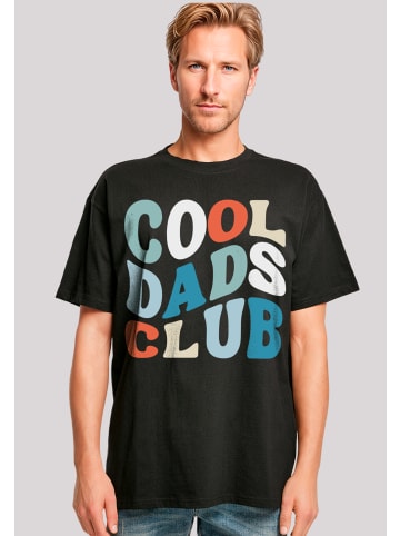 F4NT4STIC Heavy Oversize T-Shirt Cool Dads Club in schwarz