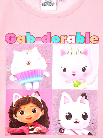 Gabby's Dollhouse Langarmshirt Gabby´s Dollhouse mit Glitzer in Pink