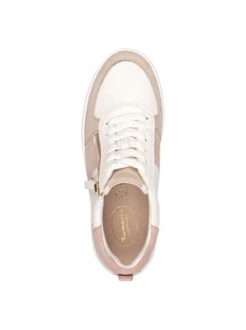 Tamaris WIDE FIT Sneaker in BEIGE/ROSE