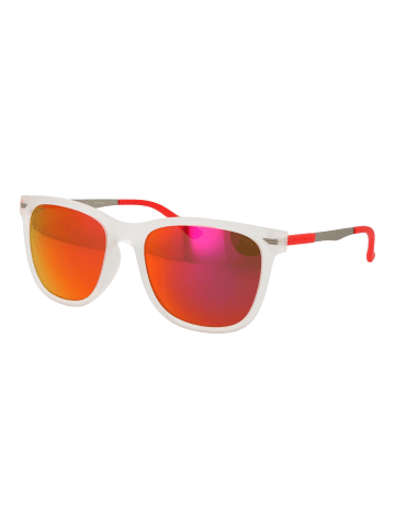 Police Männer Sonnenbrille Quadratisch Transparent