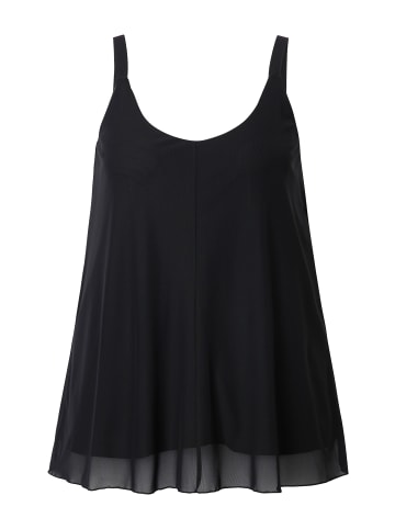 MIAMODA Strick-Top in schwarz