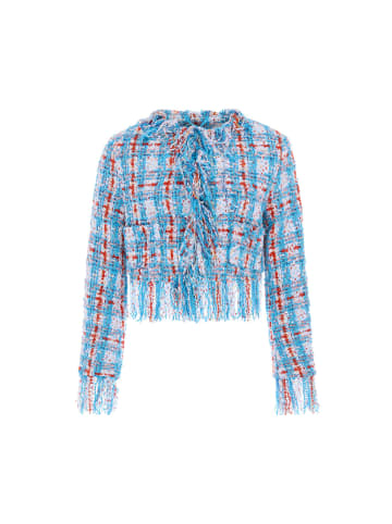 gaya Women Blazer in TURQUOISE MULTICOLOR