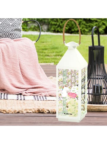 Mr. & Mrs. Panda Laterne Einhorn Schwein ohne Spruch in Transparent