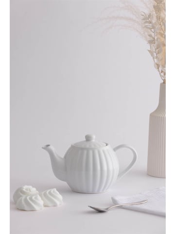 Price&Kensington PRICE & KENSINGTON, Teekanne, LUXE, weiß, 2 Tassen