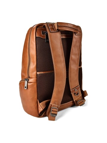 Jekyll & Hide Daypack Leder 38.5 cm Laptopfach in colt