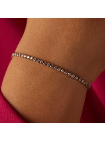 Lucardi 925 Silber Armband Rund