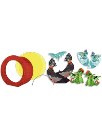Buntpapierfabrik Ludwig Bähr Laternen-Bastelset Easy Line 12 Baby Drachen