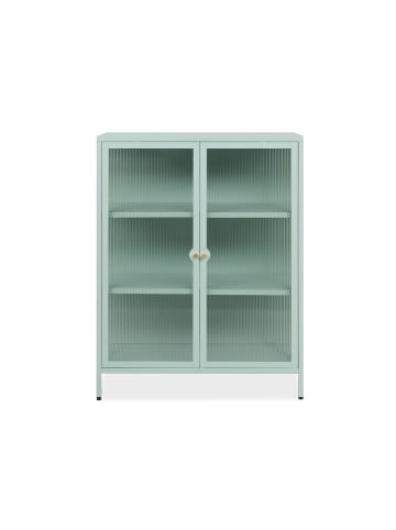CALICOSY Sideboard MILTON in Grün - (W) 80 x (H) 101,5 x (L) 40 cm