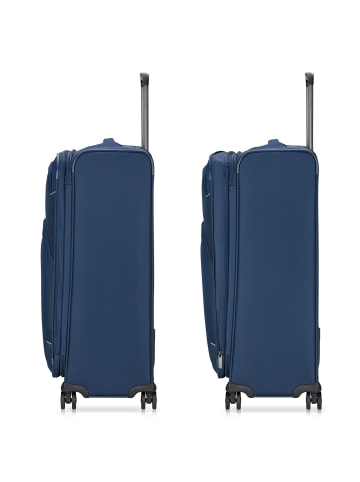 Roncato Gateway 4 Rollen Trolley L 78 cm mit Dehnfalte in blue