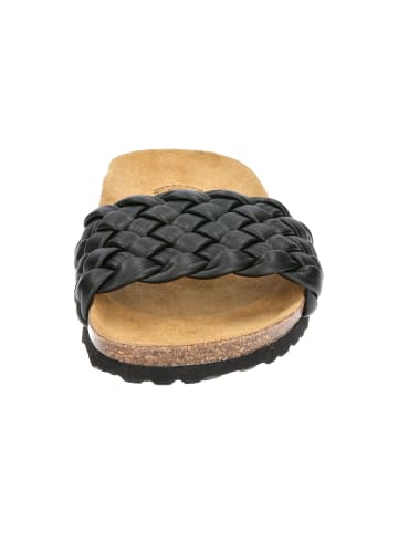 Lico Pantolette "Bioline Plait" in Schwarz