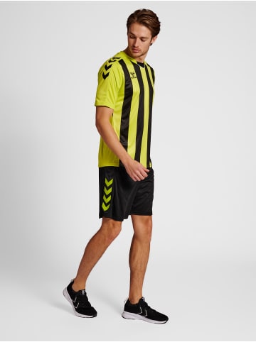 Hummel Verstellbare Taille Kurze Hose Hmlcore Erwachsene in BLACK/LIME POPSICLE
