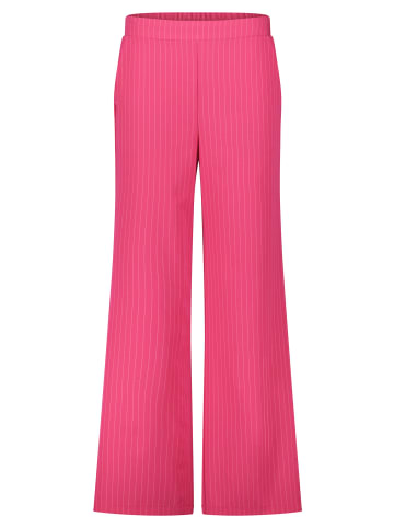 CARTOON Palazzo-Hose mit weitem Bein in Pink/White