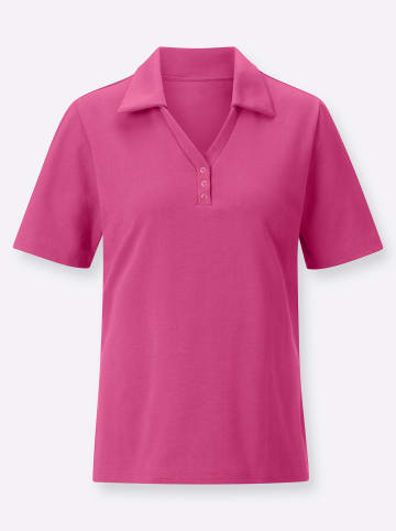WITT WEIDEN Poloshirt in fuchsia