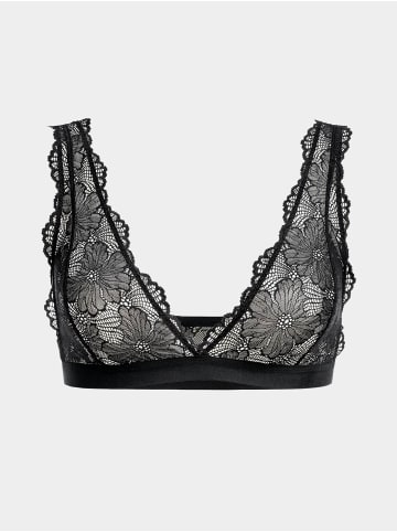 Erlich Textil  Spitzen Bustier CLASSY LACE BRALETTE in schwarz
