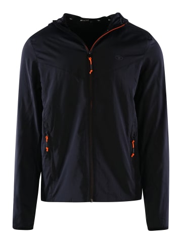 Tom Tailor Windbreaker Bajo in Schwarz