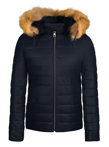 Felix Hardy Lederjacke in navy
