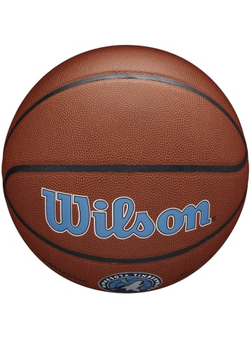 Wilson Wilson Team Alliance Minnesota Timberwolves Ball in Braun