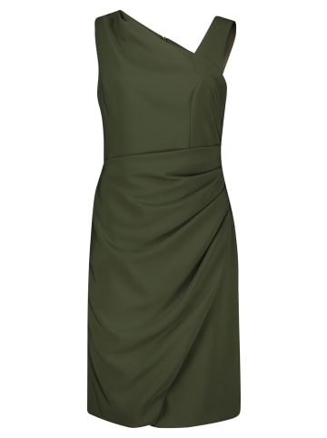 Vera Mont Cocktailkleid ohne Arm in Avocado Green