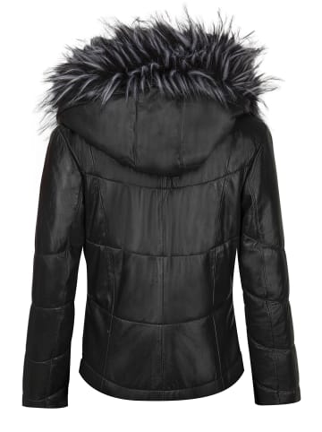 Felix Hardy Lederjacke in Schwarz