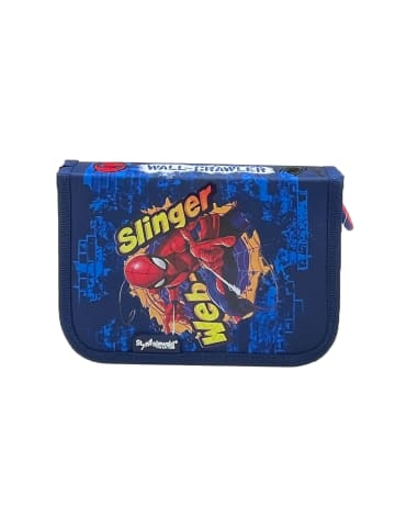 Spiderman Federmappe in Blau