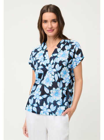 Olsen Blusenshirt in marine mehrfarbig