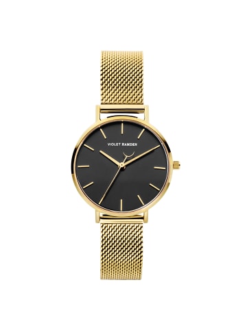 Violet Hamden Quartzuhr Day & night in Gold