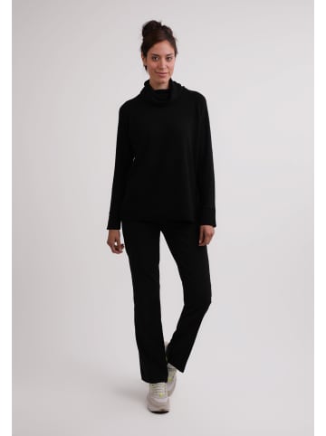 CASH-MERE.CH Rollkragen Pullover in Schwarz