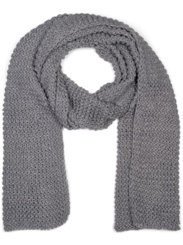 styleBREAKER Strickschal in Grau