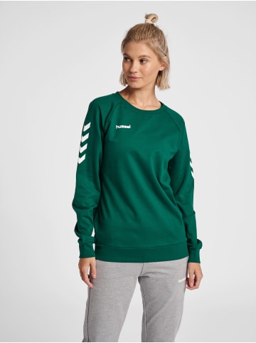 Hummel Sweatshirt Hmlgo Damen in EVERGREEN