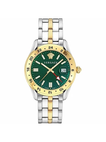 Versace Quarzuhr für Damen in silber