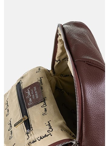 Pierre Cardin Rucksack in D223 CHOCOLATE