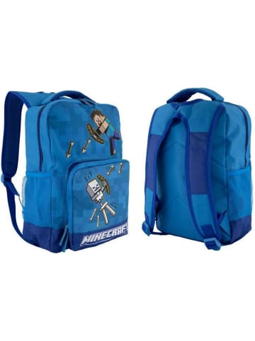Minecraft Rucksack Schulrucksack originelles Gadget hellblau