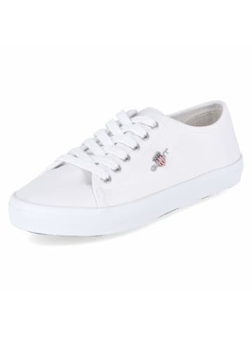 Gant Schnürhalbschuh in white