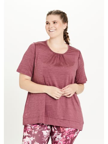 Endurance Q Funktionsshirt BREE MELANGE in 4132 Tawny Port