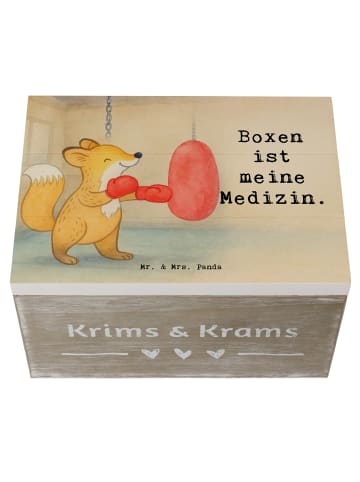 Mr. & Mrs. Panda Aufbewahrungsbox Fuchs Boxen Design mit Spruch in Weiß