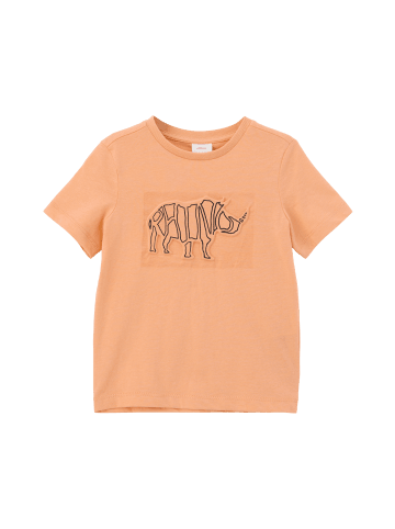 s.Oliver T-Shirt kurzarm in Orange