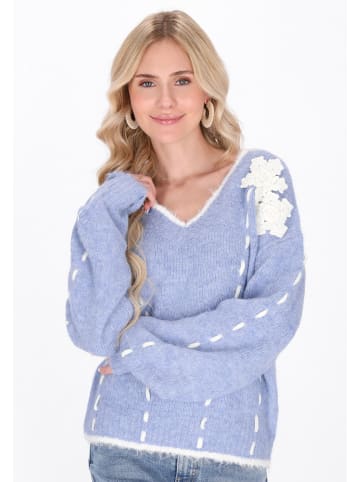 IZIA Women Sweater in light blue