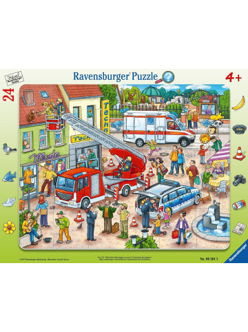 Ravensburger 110, 112 - Eilt herbei! 24 Teile Rahmenpuzzle