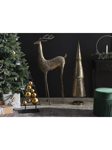 Beliani Dekofigur PELLO in Gold - (W) 27 x (H) 126 x (L) 53 cm