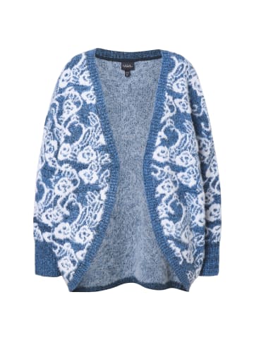 Ulla Popken Strickjacke in atlantikblau