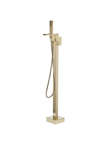Beliani Wannenarmaturen BOYOMA in Gold - (W) 15 x (H) 118 x (L) 19 cm